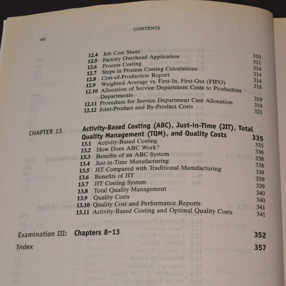 Managerial Accounting 2nd Edition Shim Siegel Reference Text Book MBA Very Good - Picture 12 of 14